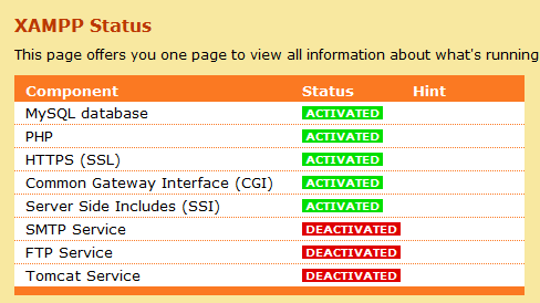 configurați serverul web