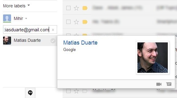 Cum să găsiți o adresă reală de e-mail cu cineva cu Gmail Găsiți o adresă reală de e-mail Hangouts Google