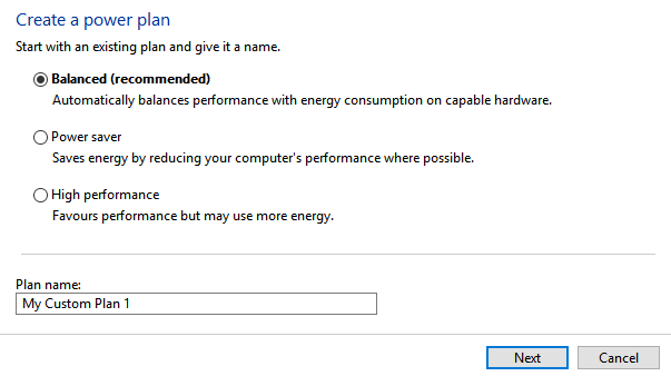 Îți lipsește planul de alimentare de înaltă performanță pe Windows? Iată planul de remediere a energiei Windows10