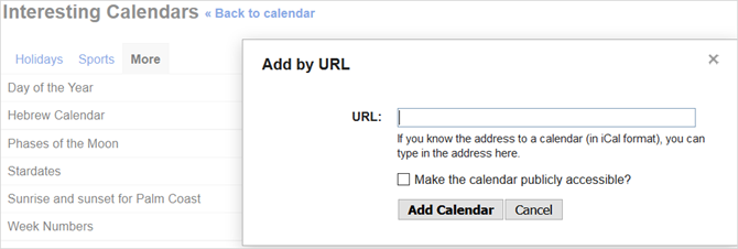 conectați Google calendare web