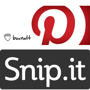 Pinterest, Snip, Boxnutt: Stilul și Scopul fac diferența? site-uri de marcare