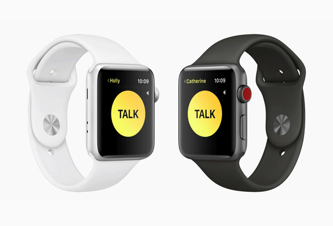 walkie talkie watchOS 5