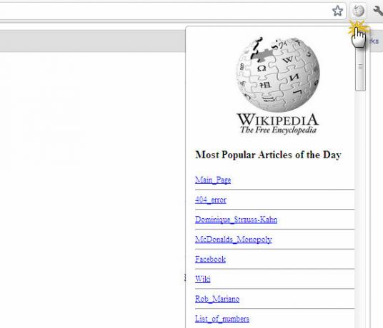 extensie wikipedia chrome