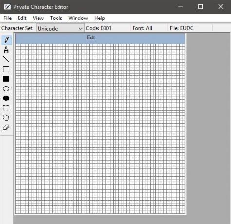 Grid Editor de caractere private