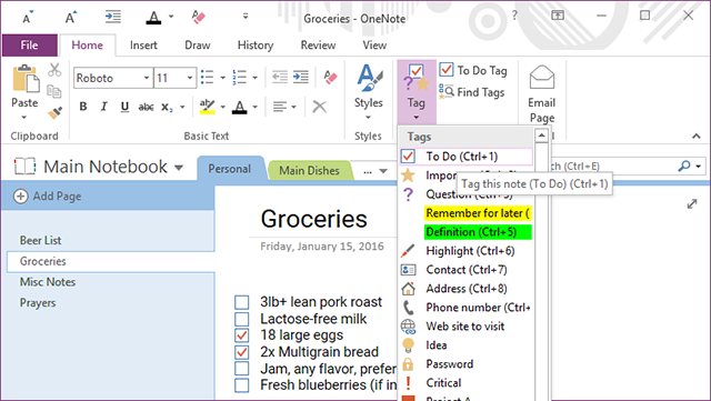 OneNote-feature-personalizate-tag-uri