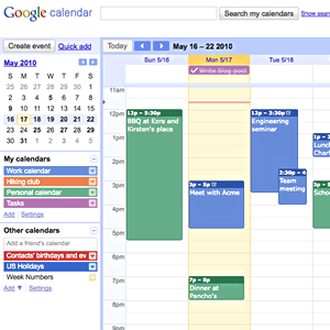 sms to google calendar