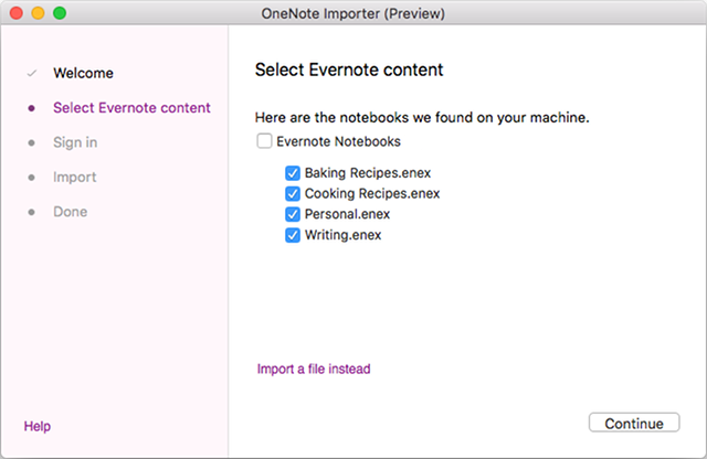 OneNote-importator-mac-pas-2