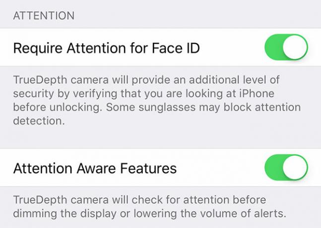 face id iphone x atenție de ansamblu