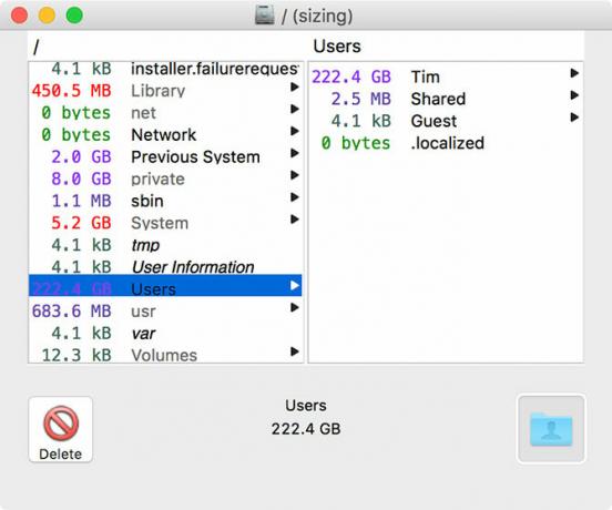 3 aplicații gratuite pentru a analiza și inspecta spațiul de pe hard disk-ul Mac-ului omnidisksweeper