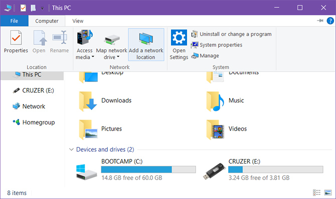 Cum să convertiți fișierul Windows Explorer într-un client FTP Windows 10 ftp adăugați locație de rețea