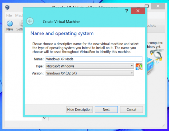 Modul Windows 8 XP