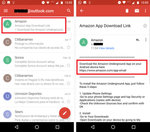 Google Play vs. Magazin Amazon: Care este mai bun? e-mail apk appstore 571x500