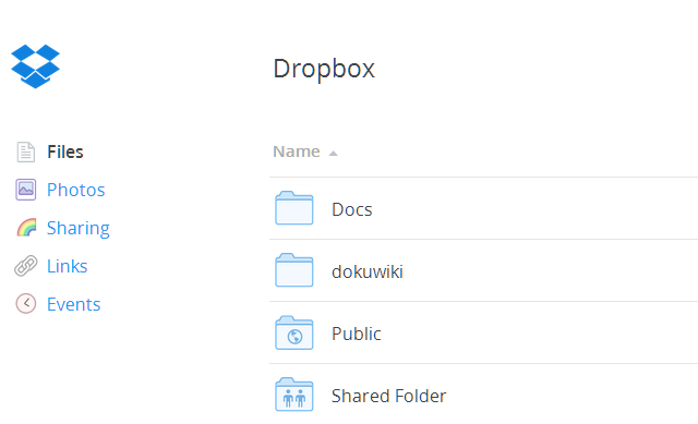 Aceasta este o captură de ecran a unuia dintre cele mai bune programe Windows numite Dropbox