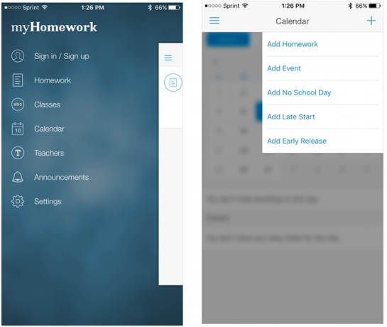 myhomework app pentru iPhone