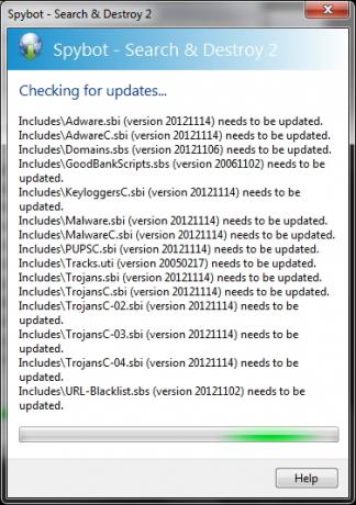 Spybot - Căutare și distrugere: Calea simplă, dar eficientă pentru curățarea computerului dvs. de malware verificând actualizări