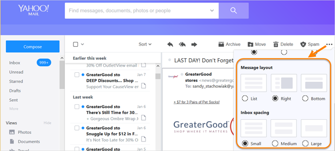 Gmail vs yahoo noi diferențe de mail