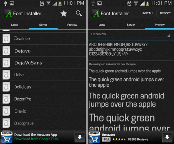 Android-font-instalare