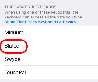 Slated este un tastatură iOS 8 care traduce conversațiile pentru dvs. slated1