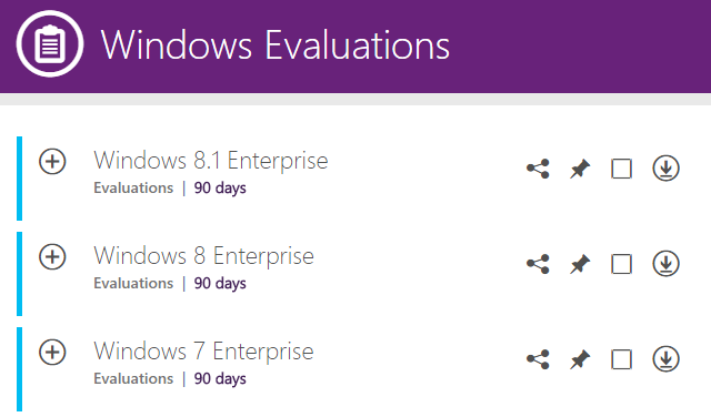 Evaluări Windows