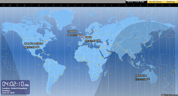 zone orare mondiale