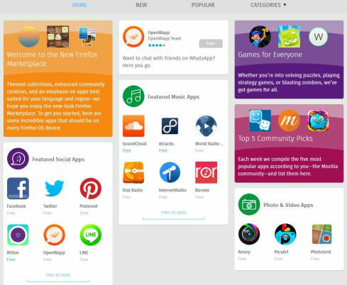 Mozilla Firefox--OS-Apps-List