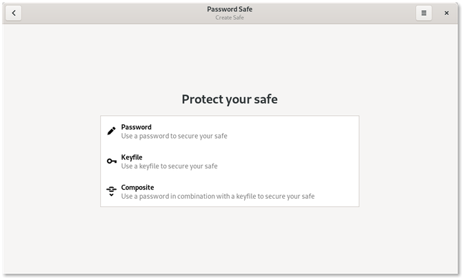 GNOME Password Safe pe Fedora Linux