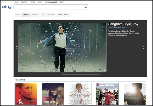 Mai mare decât Google: Cele mai bune piese ale muzicii Bing Bing Entertainment1