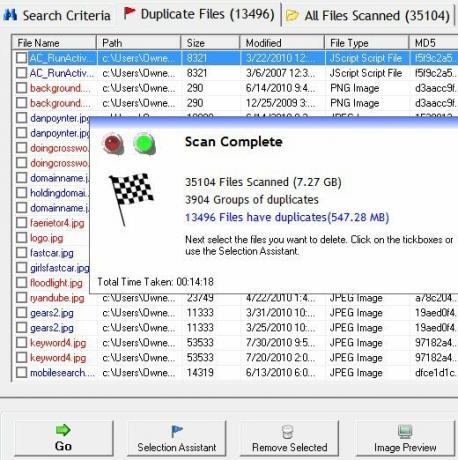 curatator de fisiere duplicat