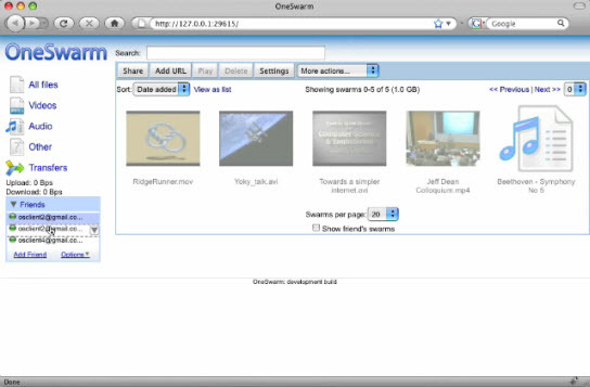 OneSwarm face schimb de fișiere P2P private și personale 20 04 2009 20 23 28
