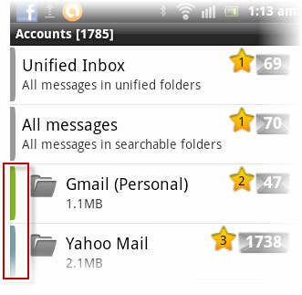 client de e-mail android