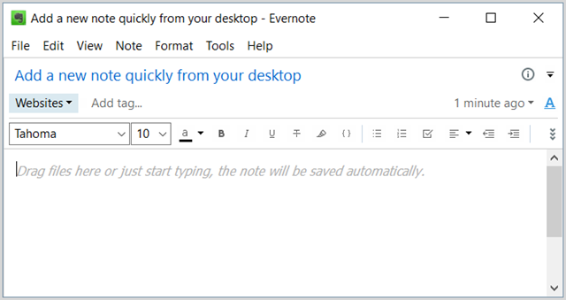 EvernoteWindowsDesktopAddNote