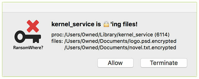 RansomWhere? pentru Mac