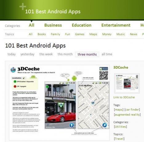 Top 5 site-uri pentru a vă ajuta să găsiți aplicații pentru telefonul dvs. Android 7 droidapps 101best1