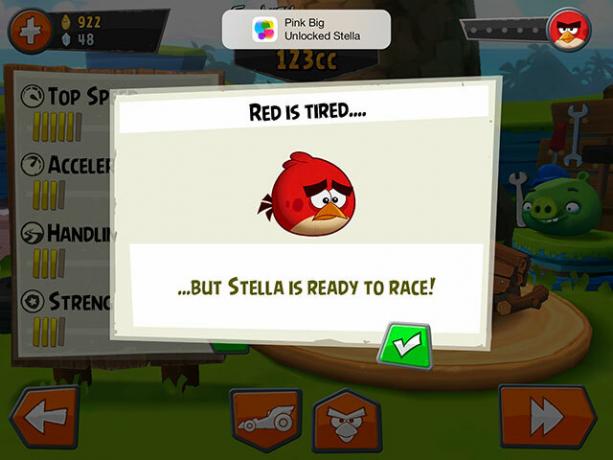 Angry Birds Go! Recenzie: Păsările pot supraviețui saltului liber de jucat? ab mergi energie