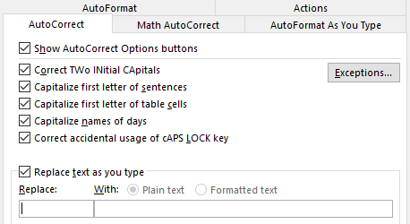 Cum să ortografie și verificare gramaticală în Microsoft Word ms autocorectare