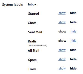 organizează e-mailuri în gmail