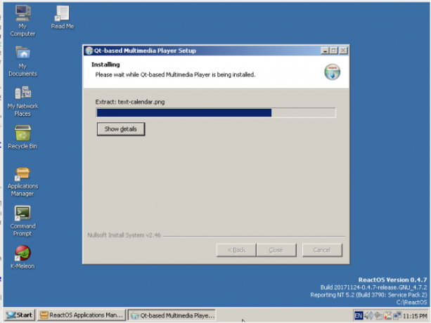 reactos review qmmp install