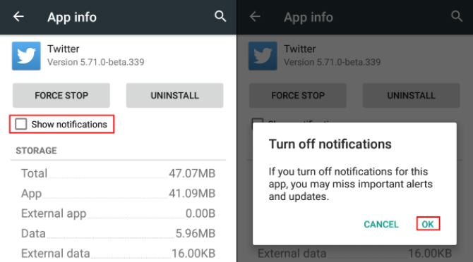 Cum dezactivați notificările pentru aplicații în Android 4.1 Jellybean pe Android 4.4 KitKat