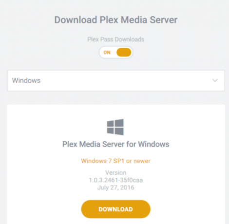 plex-descărcare