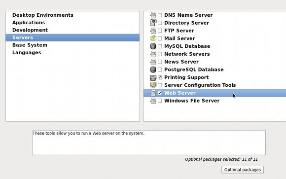 server web apache