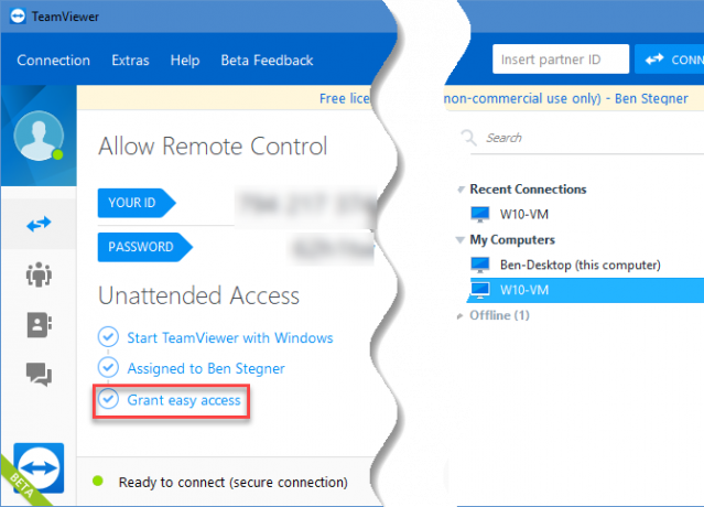 Cum să configurați TeamViewer pentru a vă accesa computerul de oriunde Lista de calculatoare cu acces ușor TeamViewer