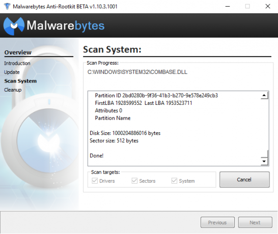 Instrumente de securitate gratuite - Malwarebytes Anti Rootkit