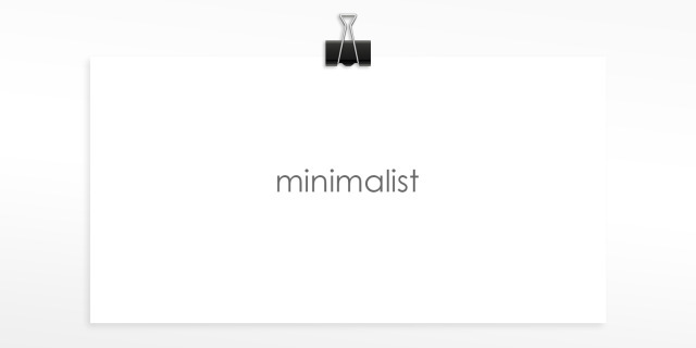 minimalistă