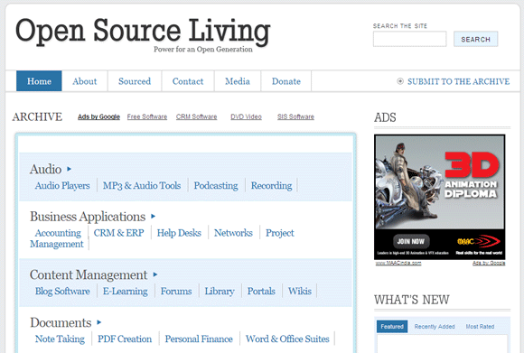 8 site-uri web pentru a verifica The Buzz pe Open Source Software OSLiving