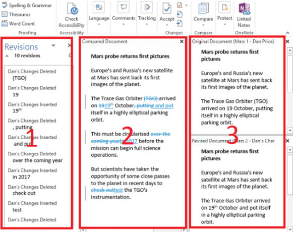 microsoft word compare documente toate versiunile