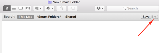 Mac Creați un nou folder inteligent