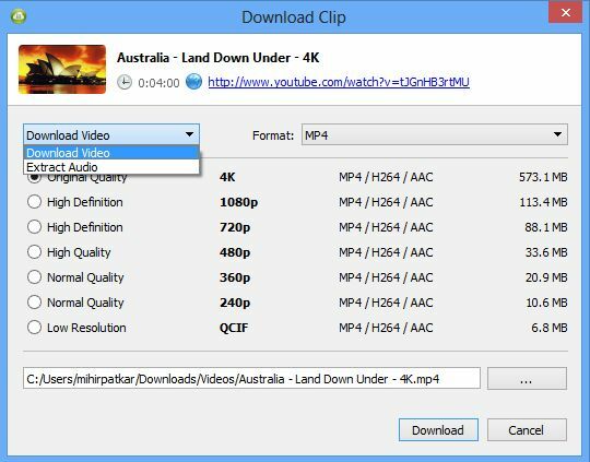 4K-Downloader-descărcare-YouTube-Alte-Video-ușor-4K-Video-Extras-Audio