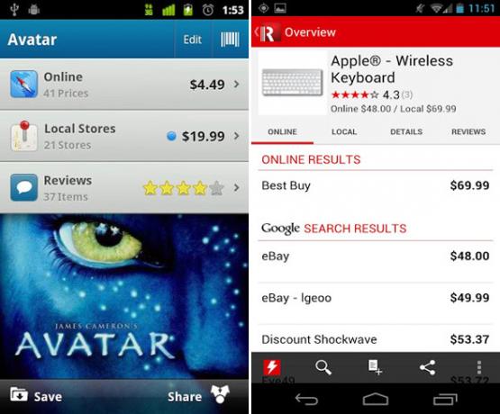 aplicații de cumpărături gratuite pentru Android