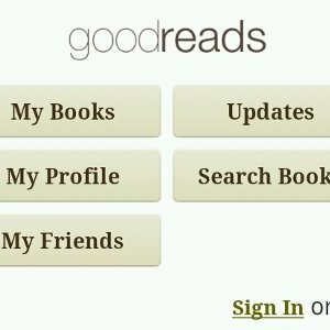 goodreads android
