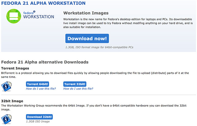 fedora21-alfa-descărcare